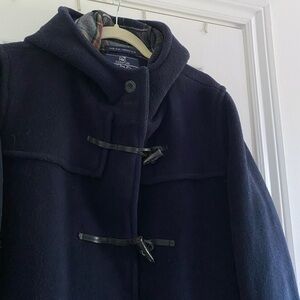 Wool peacoat made in UK